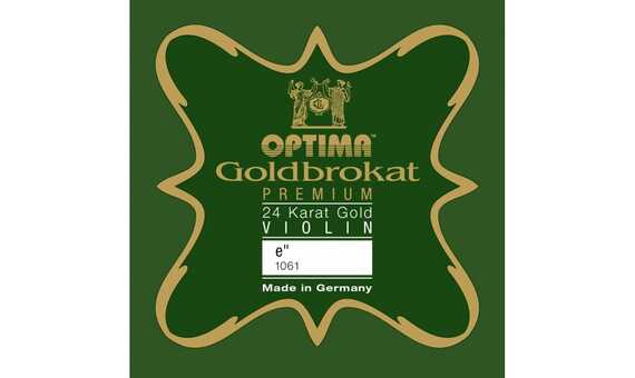 CUERDA VIOLIN - OPTIMA GOLDBROCAT PREMIUN 1º MI-E - ORO LAZO