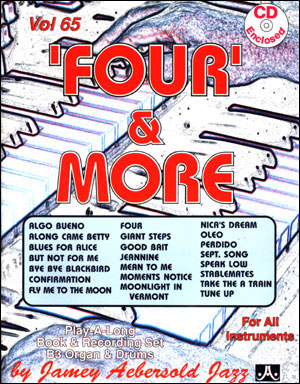 AEBERSOLD J. - FOUR AND MORE V.65 (+2CD) -