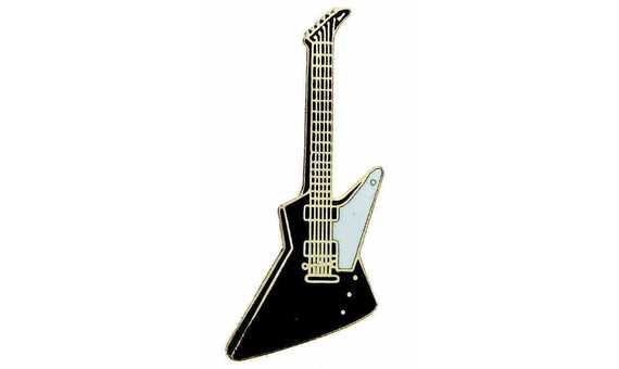 REGALO - MINI PIN GUITARRA ELECTRICA (BLANCA Y NEGRA)