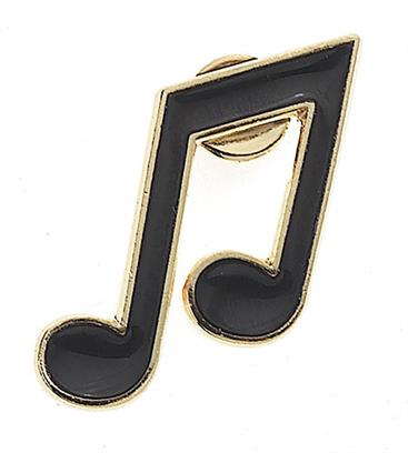REGALO - MINI PIN CORCHEA (NEGRA)