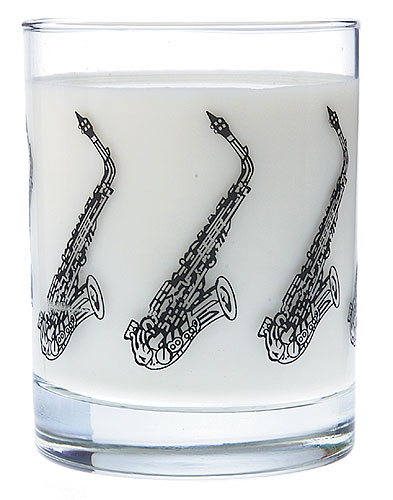 REGALO- VASO DE SAXOFONES