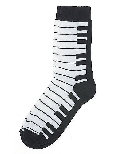 REGALO - CALCETIN TECLADO GRIS (9-11)
