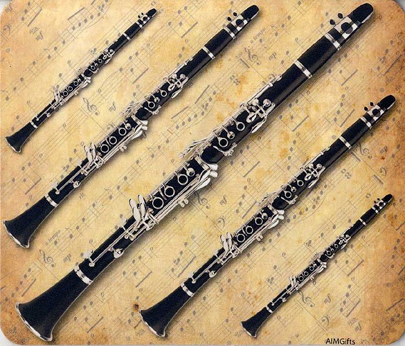 REGALO- ALFOMBRILLA RATON CLARINETE