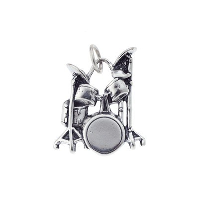 REGALO - COLGANTE DE BATERIA (PLATA)
