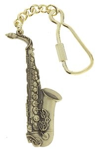 REGALO - LLAVERO DE SAXOFON DORADO