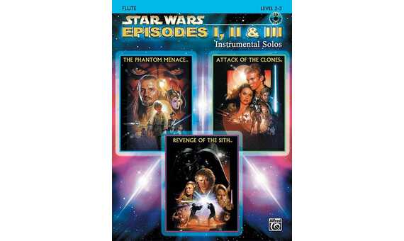 WILLIAMS J. - STARS WARS EPISODIOS I-II-III- FLAUTA
