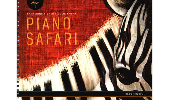 FISHER/KNERR- PIANO SAFARI PACK 1 ESPAÑOL (TARJETAS DE LECTURA Y RITMO)