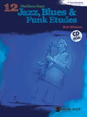 MINTZER B. - 12 MEDIUM EASY JAZZ STUDIES -SAXO TENOR +CD