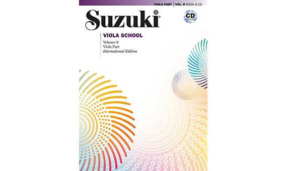 SUZUKI S. - ESCUELA DE VIOLA V.8 +CD