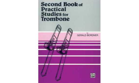 BORDNER G. - SECOND BOOK PRACTICAL STUDIES TROMBONE