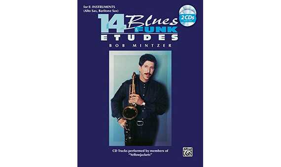 MINTZER B. - BLUES & FUNK ETUDES (14) SAX ALTO/BARITONO +2CDs