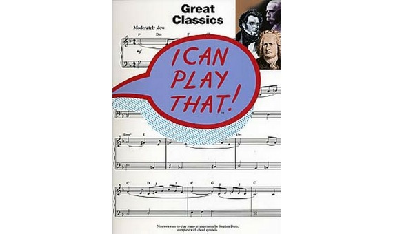 ALBUM.- I can play that! great classics (PIANO)