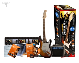 GUITARRA ELECTRICA- (PACK) HEAVEN (8 EN 1)