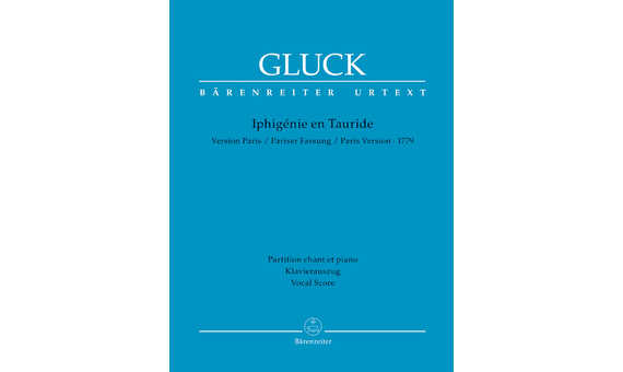 GLUCK C.W. - IPHIGENIE EN TAURIDE (OPERA) URTEXT (Aleman, ingles, frances)