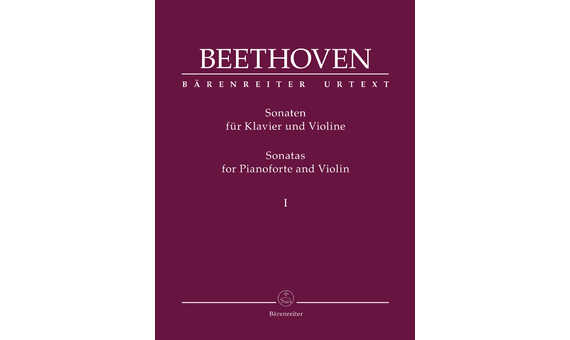 BEETHOVEN L.V. - SONATAS V.1 VIOLIN Y PIANO URTEXT