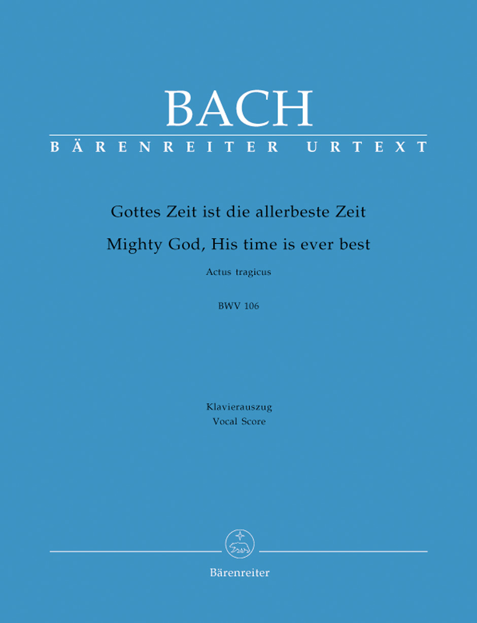BACH J.S. - CANTATA Nº106 GOTTES ZEIT IST DIE ALLERB - BWV.106