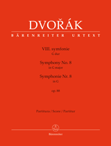 DVORAK A. - SINFONIA Nº 8 SOL M OP.88 ORQUESTA URTEXT
