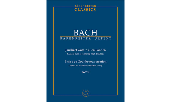 J.S.Bach.- Jauchzet Gott In allen Landen -Kantate BWV51