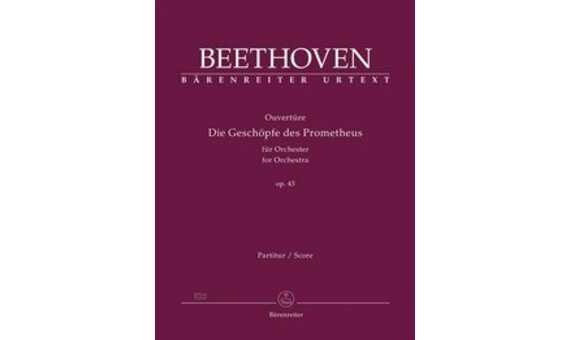 BEETHOVEN L.V - LAS CRIATURAS DE PROMETEO OP.43 DIRECTOR URTEXT