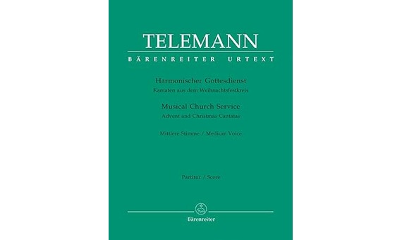 Telemann Georg Philipp - Musical Church service : Advent and Christmas Cantatas