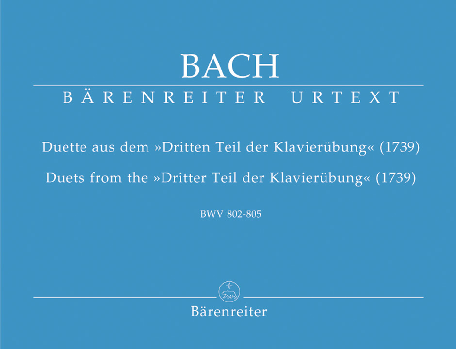 BACH J.S. - DUOS (4) - BWV.802-805