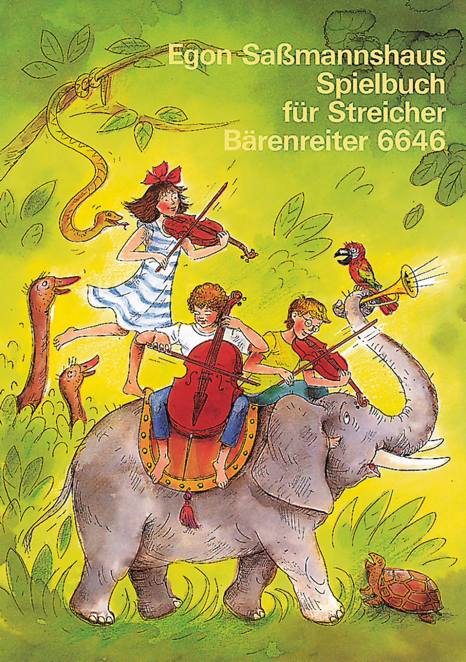 SASSMANNSHAUS E. - SPIELBUCH FUR STREICHER V/VA/VC -