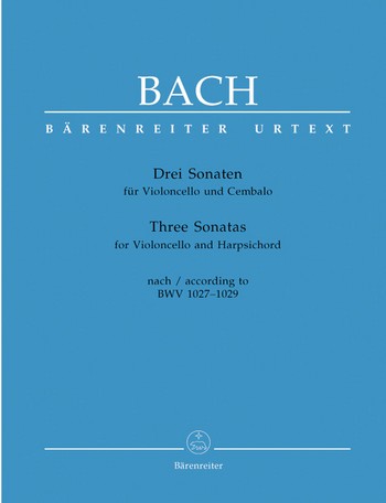 BACH J.S. - SONATAS VIOLONCHELO Y CEMBALO BA1027-129