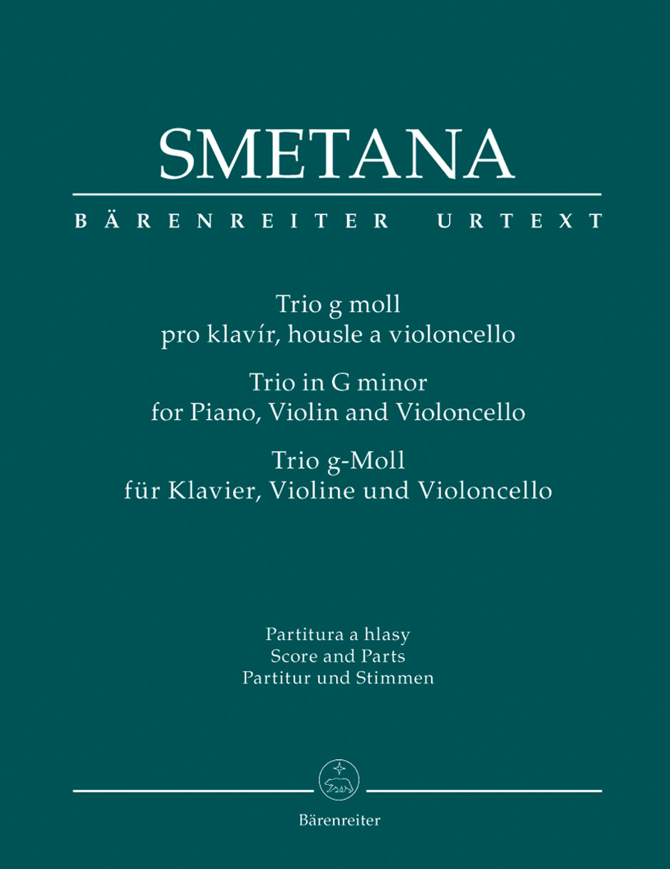 SMETANA B. - TRIO SOL m (SC+PT) URTEXT V/VCP - OP.15