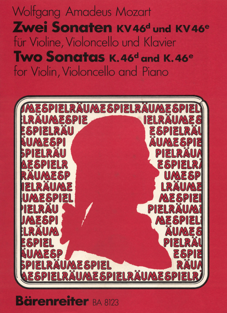 MOZART W.A. - SONATAS (2) V/VCP - KV.46D,E
