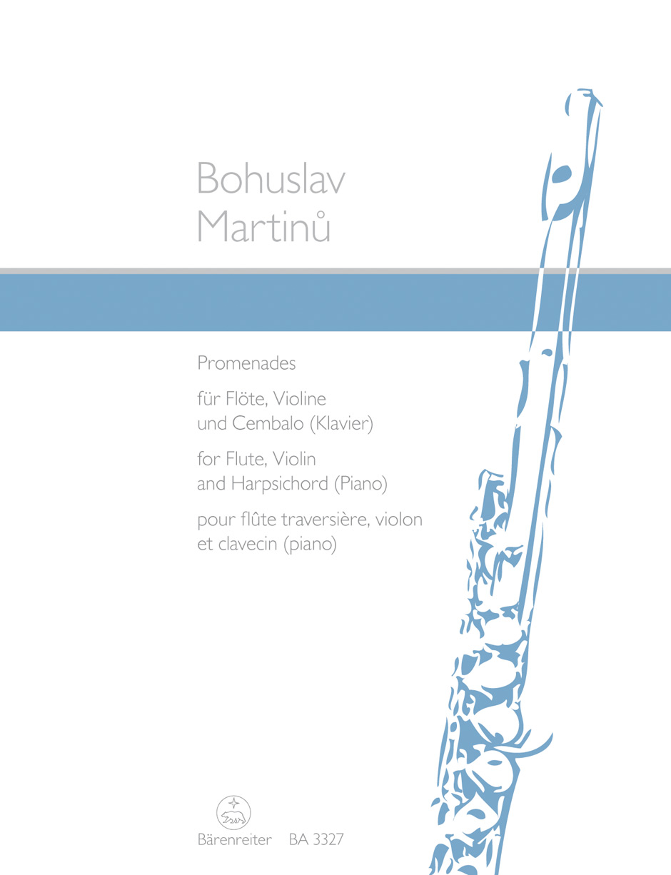 MARTINU B. - PROMENADES (SC+PT) FL/VP -