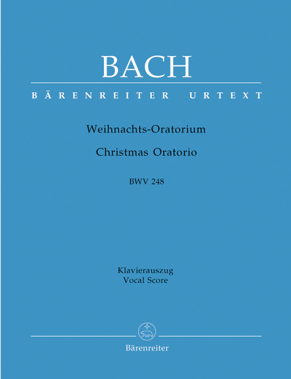BACH J.S. - ORATORIO DE NAVIDAD URTEXT - BWV.248