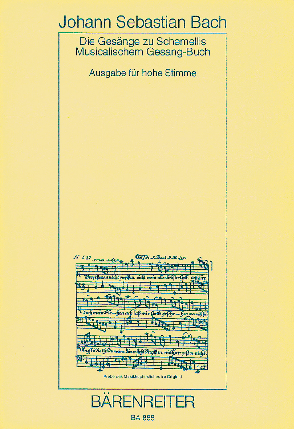 BACH J.S. - LIEDERS DEL ALBUM DE ANA MAGDALENA (6) - BWV.511-517