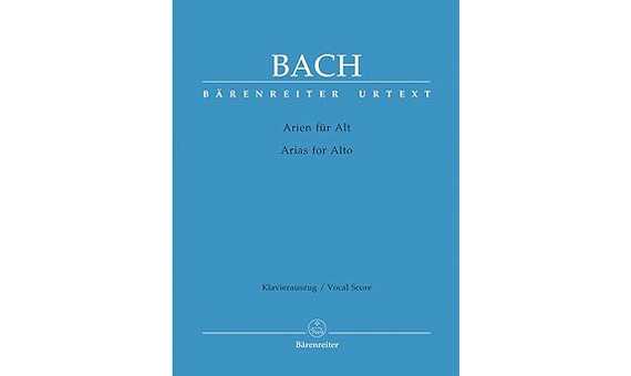 BACH J.S. - ARIAS ALTO -