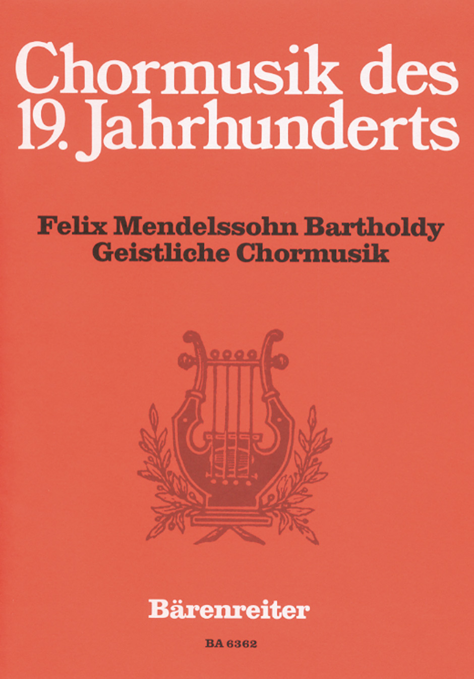 MENDELSSOHN F. - PIEZAS CORALES SATB -