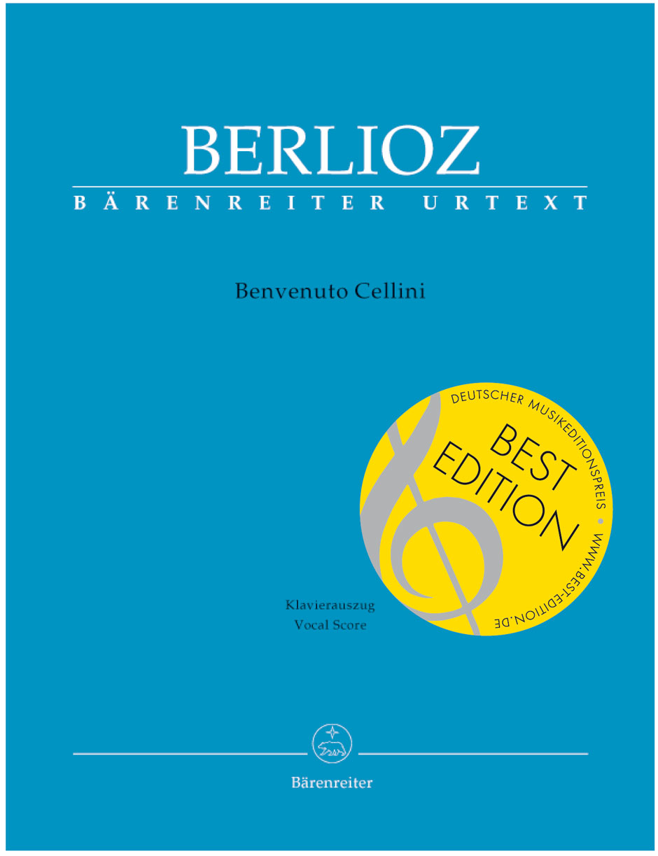 BERLIOZ H. - BENVENUTO CELLINI URTEXT -