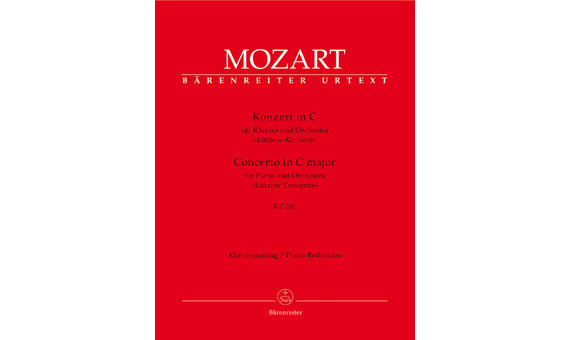 MOZART W.A. - CONCIERTO Nº8 DO M URTEXT - KV.246 2 PIANOS