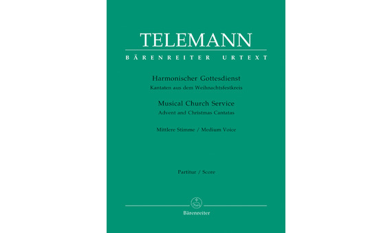 Telemann Georg Philipp - Musical Church service : Advent and Christmas Cantatas
