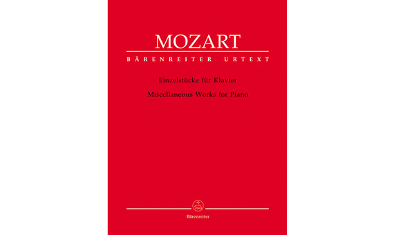 MOZART.-Obras Diversas para Piano (Urtext)