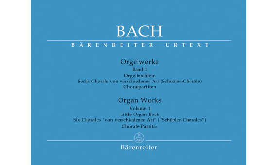 BACH J.S. - OBRA PARA ORGANO V.1 URTEXT + DESCARGA