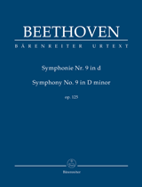 BEETHOVEN L.V. - SINFONIA Nº9 RE m URTEXT - OP.125