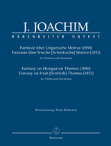 JOACHIM J. - FANTASIA SOBRE TEMAS HUNGAROS - FANTASIA TEMA IRLANDES URTEXT