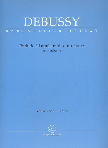DEBUSSY C. - PRELUDIO SIESTA DE UN FAUNO (FULL SCORE) URTEXT