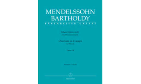 MENDELSSOHN F. - OBERTURA DO M PARA VIENTOS OP.24 URTEXT (SOLO LAS PARTES)