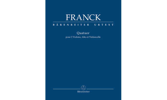 FRANCK C. - CUARTETO RE M (PT) URTEXT 2V/VA/VC -