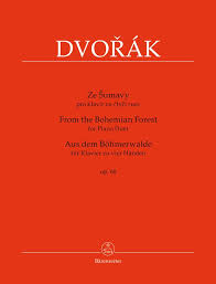 DVORAK A. - DESDE LOS BOSQUES DE BOHEMI OP.68 DUO PIANO