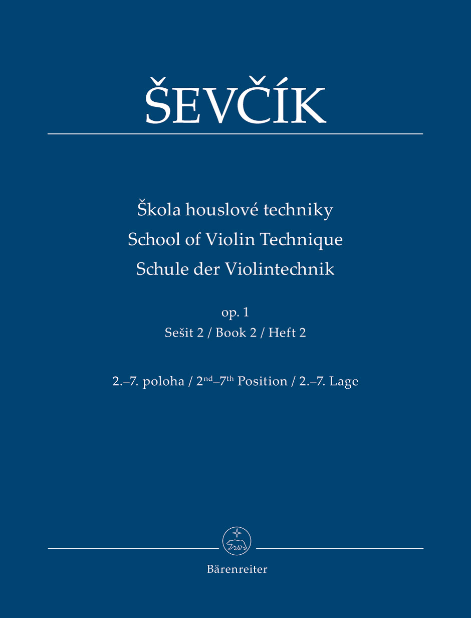 SEVCIK O. - ESCUELA TECNICA VIOLIN OP.1 V.1 (2ª-7ª POSICION)