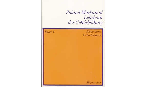 MACKAMUL R. - LEHRBUCH DER GEHORBILDUBNG V.1