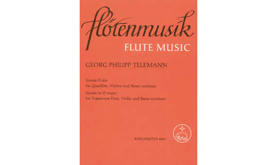 TELEMANN G.P. - TRIO SONATA SOL M FL/V/P -