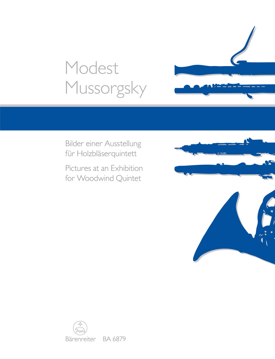 MUSSORGSKY M. - CUADROS DE UNA EXPOSICION FL/OB/CL/TR/FG -