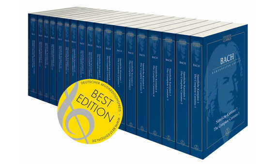 BACH J.S. - THE COMPLETE CANTATAS, CHORALES AND MOTETS (en 19 Volumenes) URTEXT